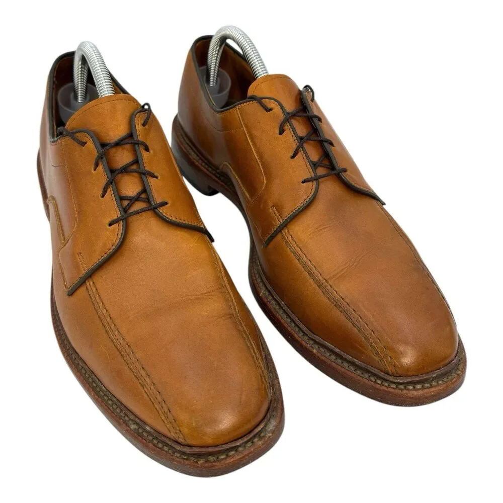 Allen Edmonds Hillcrest Leather Oxford Dress Shoes Size 10.5 C Walnut Brown